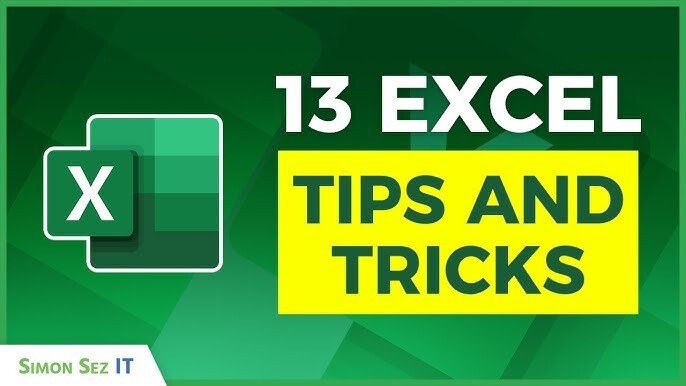 Tips for Using Excel Efficiently Excel Tutorial for Beginners